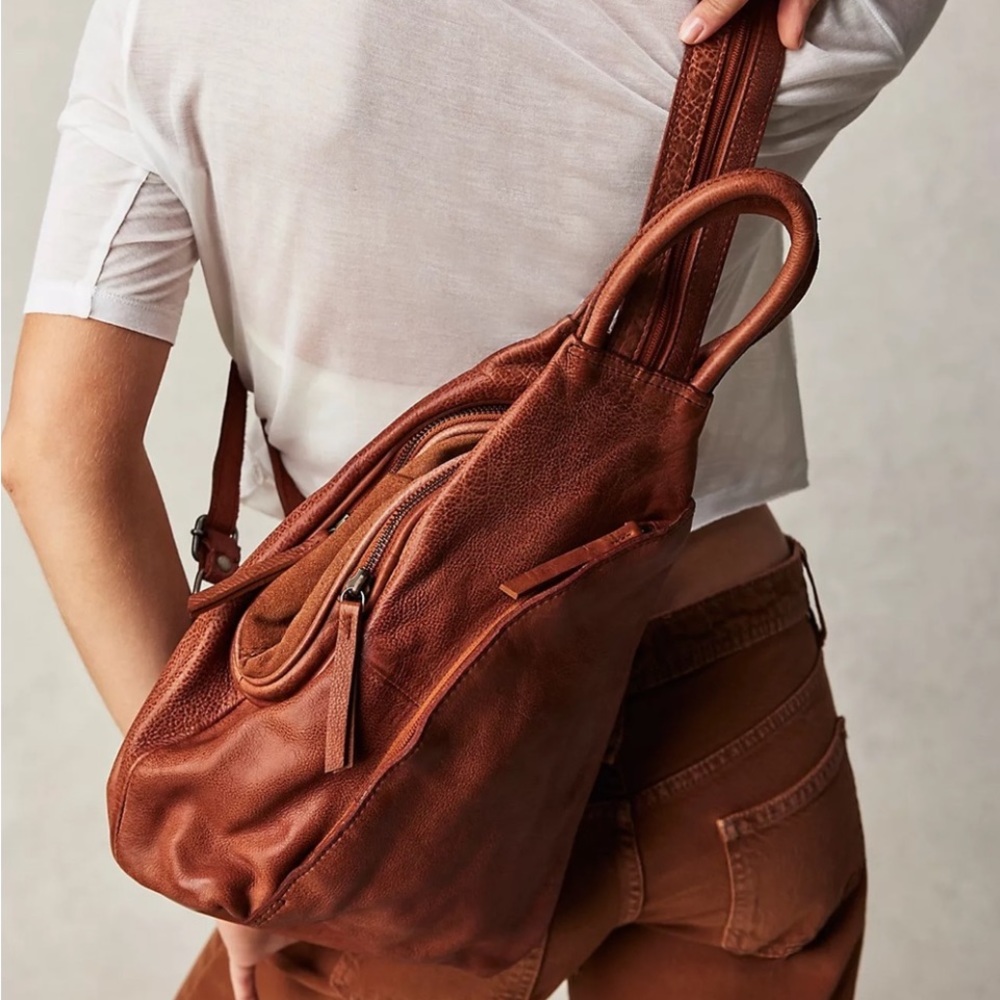 Free People We The Free Soho Convertible Sling Backpack Bag
